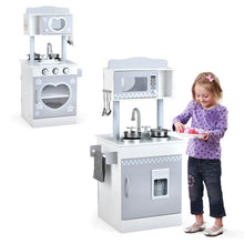 Load image into Gallery viewer, Chef Pretend Kitchen Playset with Cooking Oven and Sink for Toddlers
