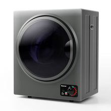 Load image into Gallery viewer, 1.5 Cu .ft Clothes Dryer with with Stainless Steel Wall Mount-Gray
