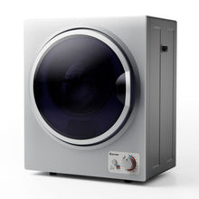 Load image into Gallery viewer, 1.5 Cu .ft Clothes Dryer with with Stainless Steel Wall Mount-Silver
