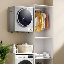 Load image into Gallery viewer, 1.5 Cu .ft Clothes Dryer with with Stainless Steel Wall Mount-Silver
