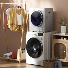 Load image into Gallery viewer, 1.5 Cu .ft Clothes Dryer with with Stainless Steel Wall Mount-Silver
