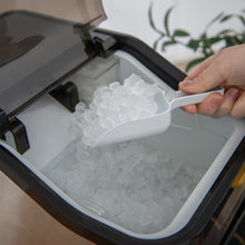 Load image into Gallery viewer, Countertop Nugget Ice Maker with 2 Ways Water Refill Self-Cleaning-Silver
