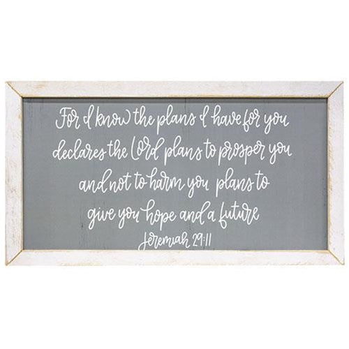 For I Know Framed Print White Frame