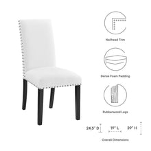 Load image into Gallery viewer, Parcel Dining Upholstered Fabric Side Chair by Modway
