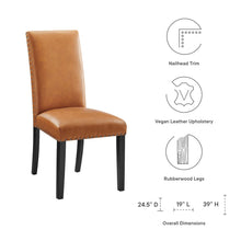 Load image into Gallery viewer, Parcel Dining Faux Leather Side Chair by Modway
