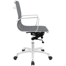 Load image into Gallery viewer, Runway Mid Back Upholstered Vinyl Office Chair
