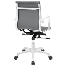 Load image into Gallery viewer, Runway Mid Back Upholstered Vinyl Office Chair
