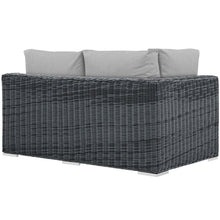 Load image into Gallery viewer, Summon Outdoor Patio Sunbrella¨ Left Arm Loveseat by Modway
