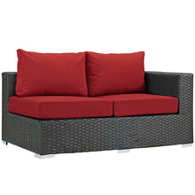 Load image into Gallery viewer, Sojourn 7 Piece Outdoor Patio Sunbrella¨ Sectional Set by Modway
