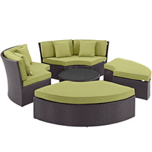 Load image into Gallery viewer, Convene Circular Outdoor Patio Daybed Set by Modway
