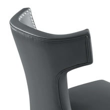 Load image into Gallery viewer, Curve Vegan Leather Dining Chair by Modway
