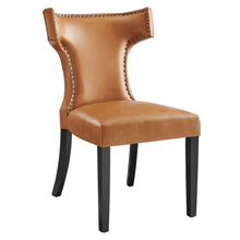 Load image into Gallery viewer, Curve Vegan Leather Dining Chair by Modway
