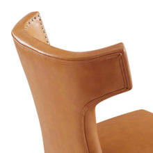 Load image into Gallery viewer, Curve Vegan Leather Dining Chair by Modway

