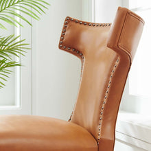 Load image into Gallery viewer, Curve Vegan Leather Dining Chair by Modway
