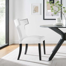 Load image into Gallery viewer, Curve Fabric Dining Chair by Modway
