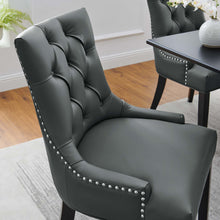 Load image into Gallery viewer, Regent Tufted Vegan Leather Dining Chair by Modway
