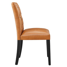 Load image into Gallery viewer, Duchess Button Tufted Vegan Leather Dining Chair by Modway
