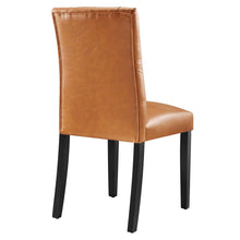 Load image into Gallery viewer, Duchess Button Tufted Vegan Leather Dining Chair by Modway
