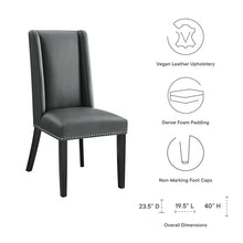 Load image into Gallery viewer, Baron Vegan Leather Dining Chair by Modway

