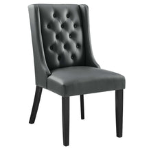 Load image into Gallery viewer, Baronet Button Tufted Vegan Leather Dining Chair by Modway
