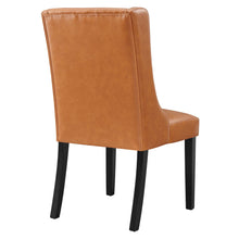 Load image into Gallery viewer, Baronet Button Tufted Vegan Leather Dining Chair by Modway
