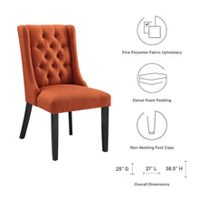 Load image into Gallery viewer, Baronet Button Tufted Fabric Dining Chair by Modway
