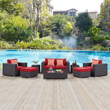 Load image into Gallery viewer, Convene 8 Piece Outdoor Patio Sofa Set
