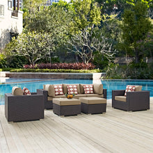 Load image into Gallery viewer, Convene 7 Piece Outdoor Patio Sectional Set
