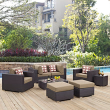 Load image into Gallery viewer, Convene 8 Piece Outdoor Patio Sectional Set
