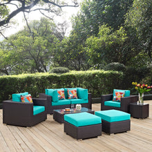 Load image into Gallery viewer, Convene 8 Piece Outdoor Patio Sectional Set
