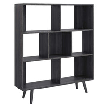 Load image into Gallery viewer, Transmit 7 Shelf Wood Grain Bookcase
