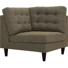 Load image into Gallery viewer, Empress Upholstered Fabric Corner Sofa by Modway

