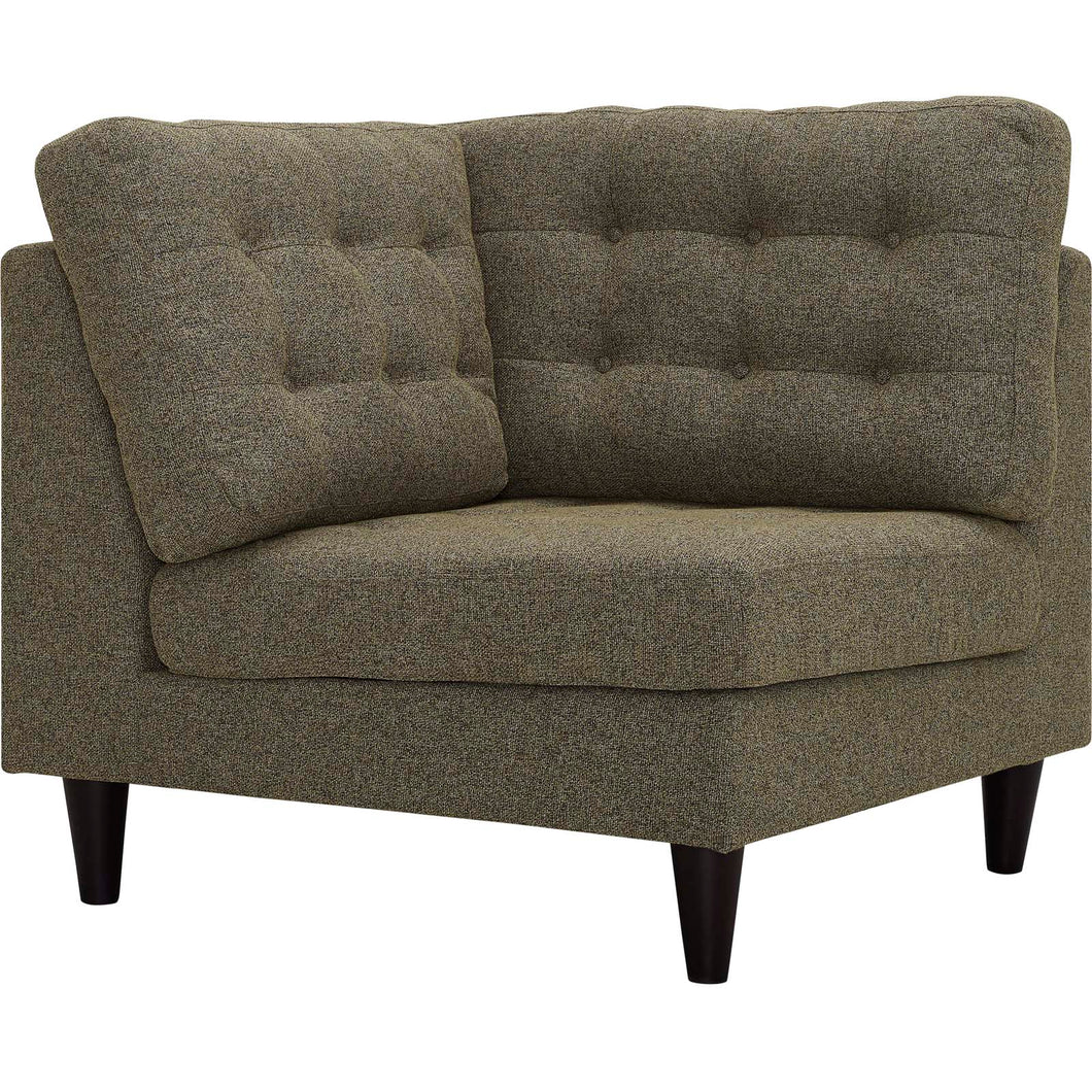 Empress Upholstered Fabric Corner Sofa by Modway