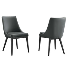 Load image into Gallery viewer, Viscount Vinyl Dining Side Chair Set of 2 by Modway
