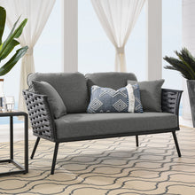 Load image into Gallery viewer, Stance Outdoor Patio Aluminum Loveseat by Modway
