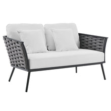 Load image into Gallery viewer, Stance Outdoor Patio Aluminum Loveseat by Modway
