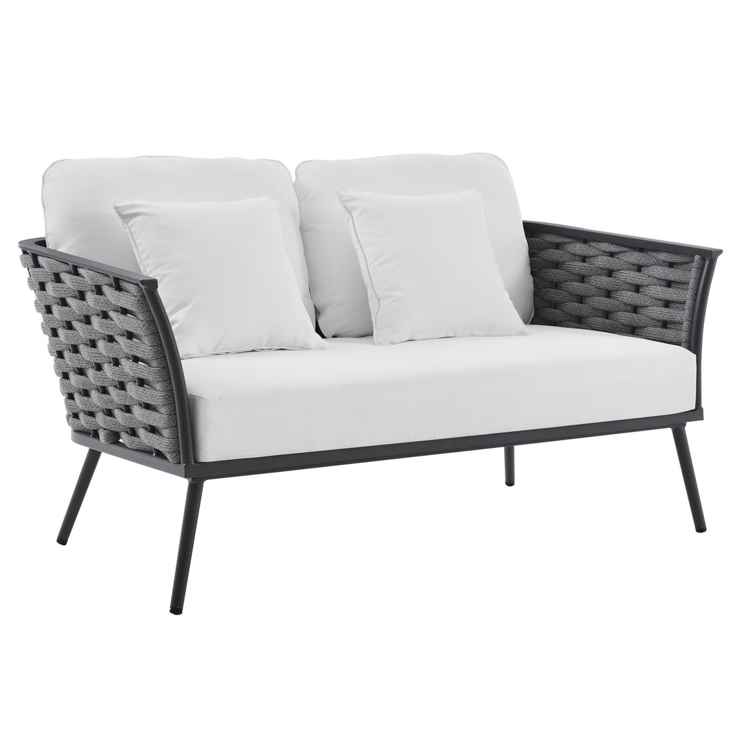 Stance Outdoor Patio Aluminum Loveseat by Modway