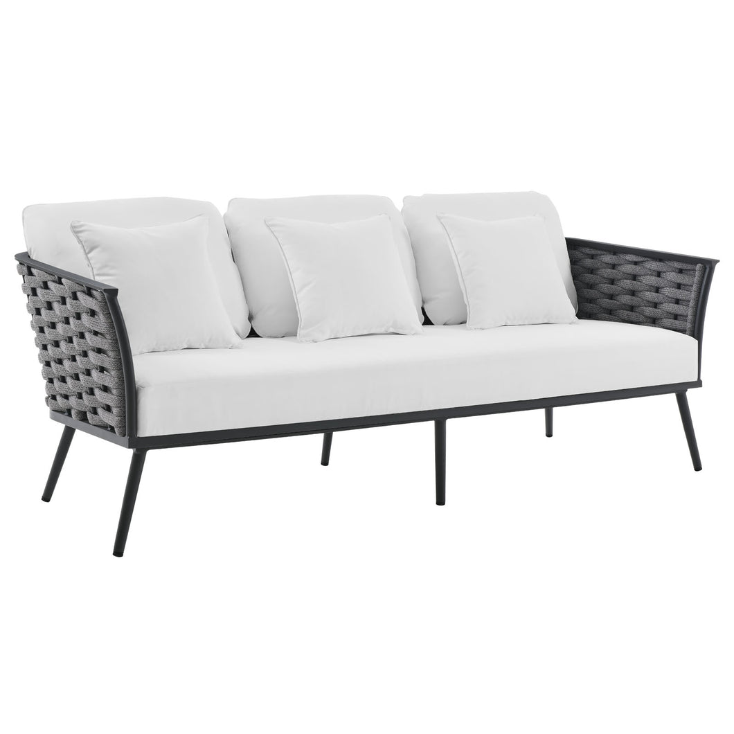 Stance Outdoor Patio Aluminum Sofa by Modway