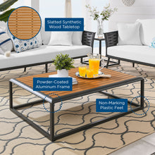 Load image into Gallery viewer, Stance Outdoor Patio Aluminum Coffee Table by Modway
