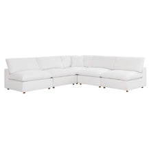 Load image into Gallery viewer, Commix 5-Piece Down Filled Overstuffed Armless Sectional Sofa by Modway
