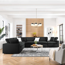 Load image into Gallery viewer, Commix 6 Piece Down Filled Overstuffed Sectional Sofa Set by Modway
