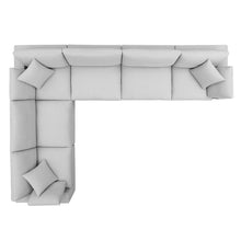 Load image into Gallery viewer, Commix 6 Piece Down Filled Overstuffed Sectional Sofa Set by Modway
