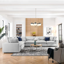 Load image into Gallery viewer, Commix 6 Piece Down Filled Overstuffed Sectional Sofa Set by Modway
