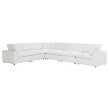 Load image into Gallery viewer, Commix 6 Piece Down Filled Overstuffed Sectional Sofa Set by Modway
