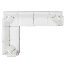 Load image into Gallery viewer, Commix 6 Piece Down Filled Overstuffed Sectional Sofa Set by Modway
