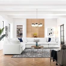 Load image into Gallery viewer, Commix 6 Piece Down Filled Overstuffed Sectional Sofa Set by Modway
