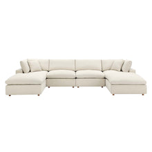 Load image into Gallery viewer, Commix 6-Piece Down Filled Overstuffed Sectional Sofa by Modway
