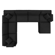Load image into Gallery viewer, Commix 7-Piece Down Filled Overstuffed Sectional Sofa by Modway
