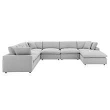Load image into Gallery viewer, Commix 7-Piece Down Filled Overstuffed Sectional Sofa by Modway
