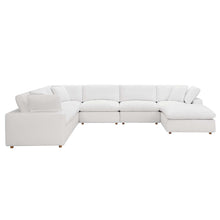 Load image into Gallery viewer, Commix 7-Piece Down Filled Overstuffed Sectional Sofa by Modway
